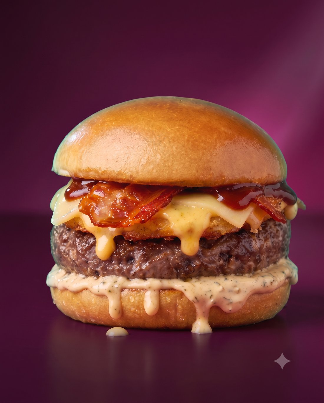 Burger smashé Burger Nine